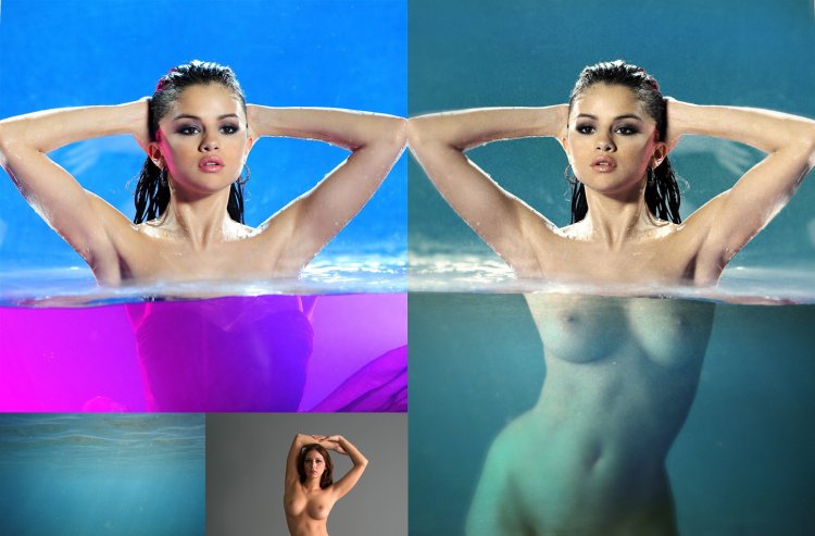 Selena Gomez Naked Breast