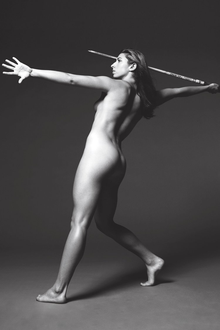 Alicia Saramone is naked