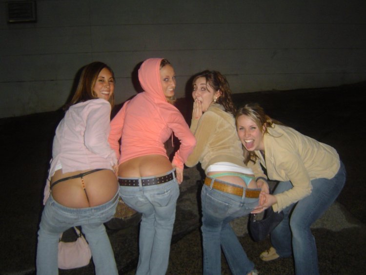 Mooning at school