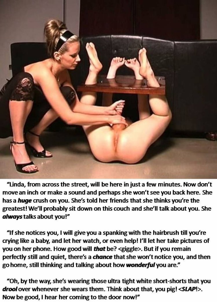 Foot fetish humiliation Captions