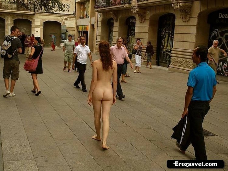 A country where people walk naked