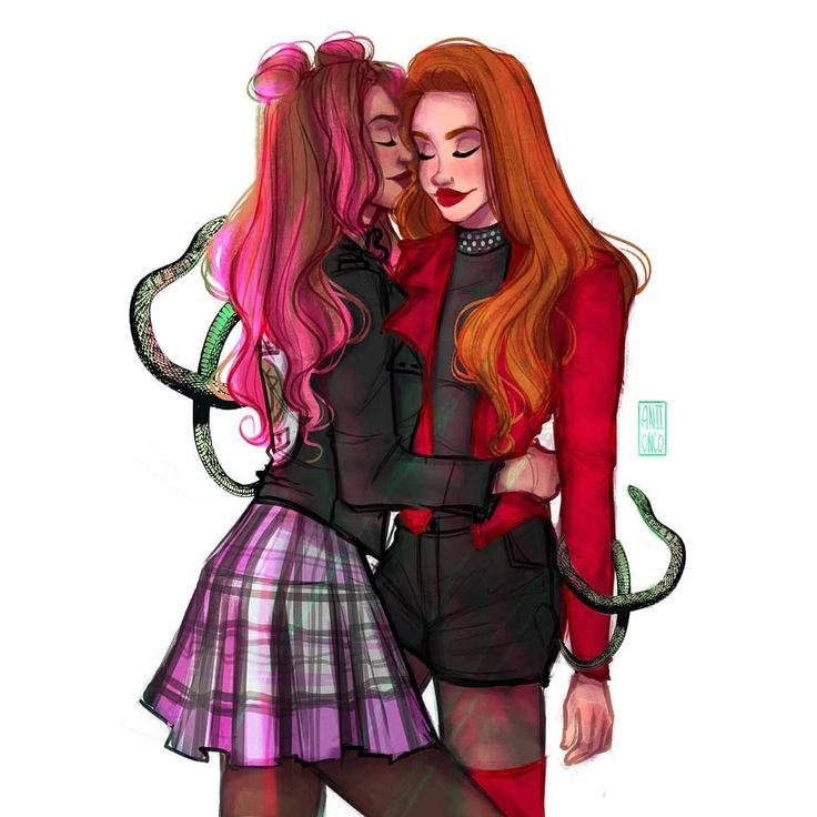 Cheryl Blossom and Tony Topaz