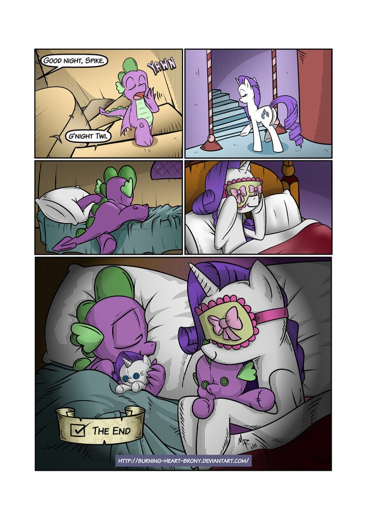 COMICS MLP Spike and Rariti