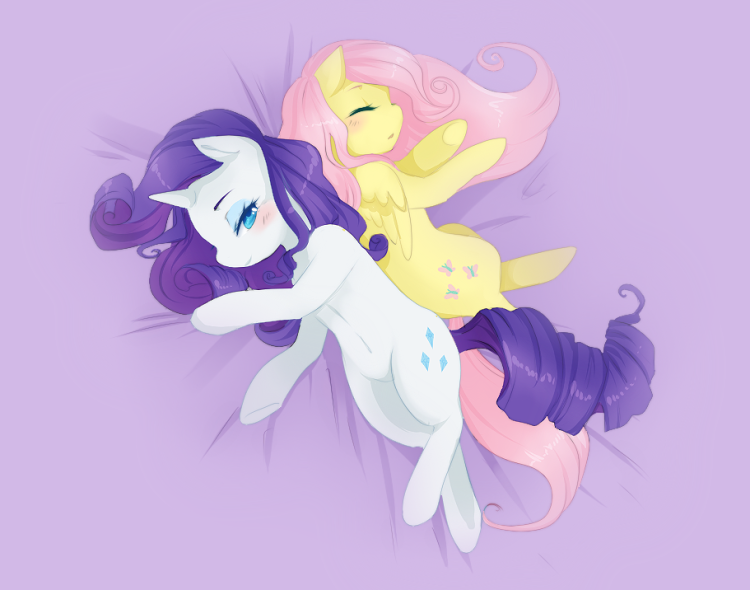 My little pony fluttershy and Rariti