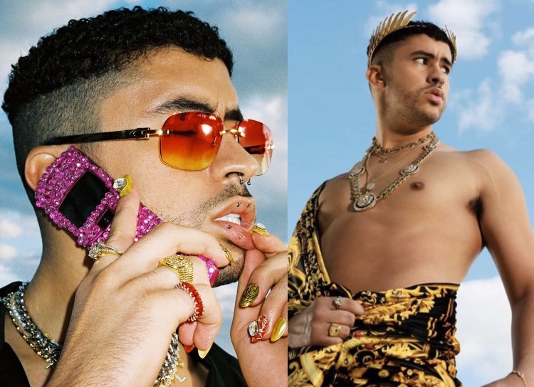 Bad Bunny drain naked