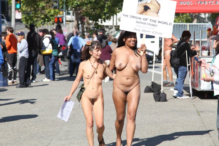Festival Parade of Naked Women