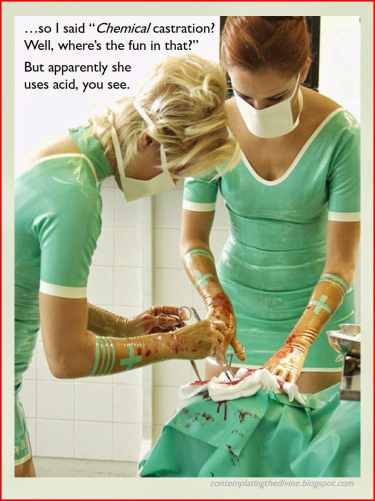 Castration cannibalism