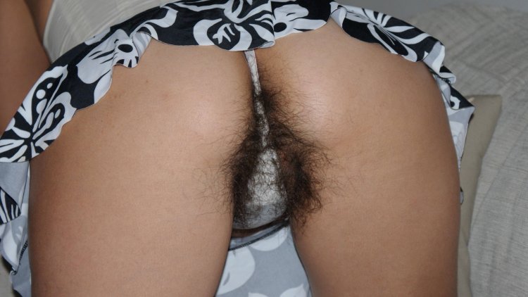Hair under panties
