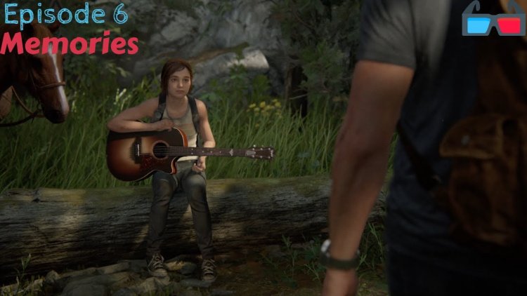 Ellie from The Last of US 2 Naked 3D