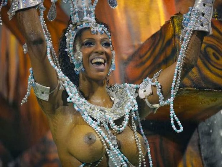 Naked carnival Brazil 1986