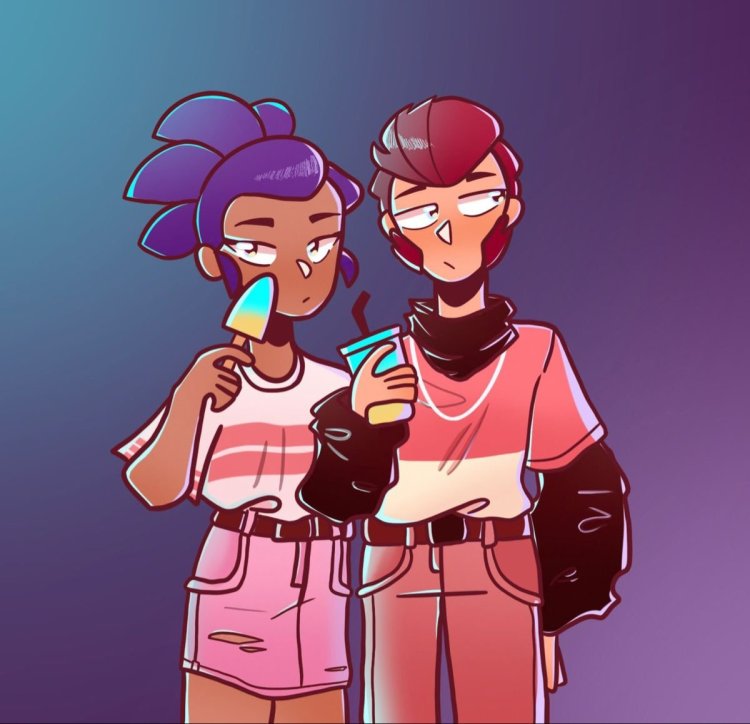 Bravo Stars Shelley and Colt Art