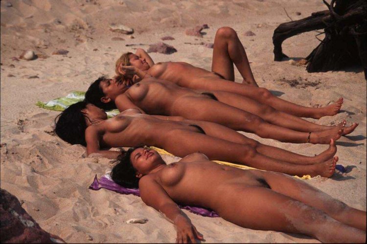 Naked on Brazilian beaches