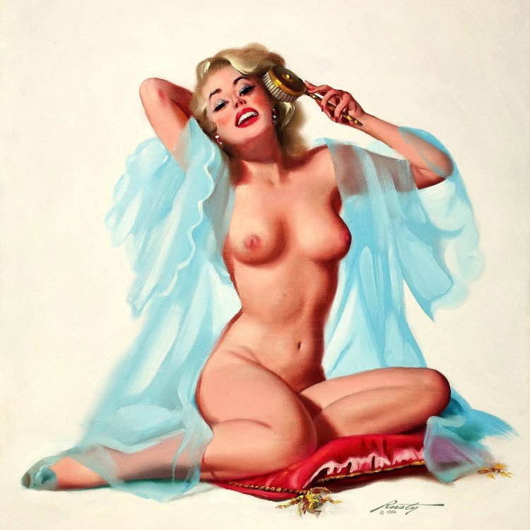 Naked women in art art