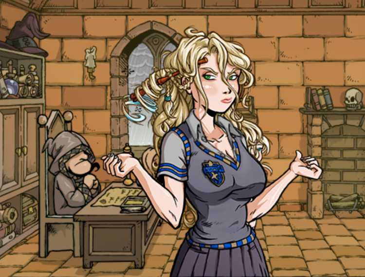 Witch Trainer Half Lovegud