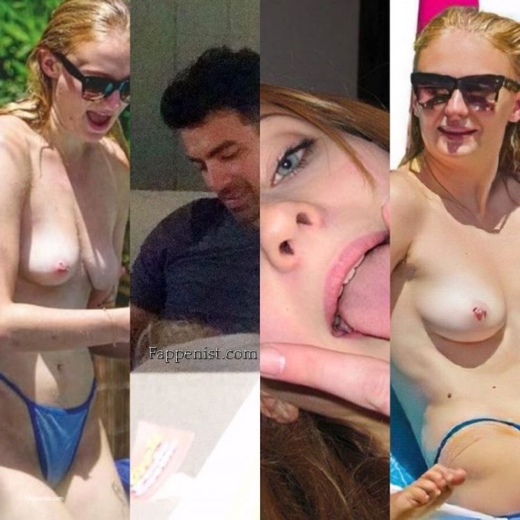 Sophie Turner Naked on the beach