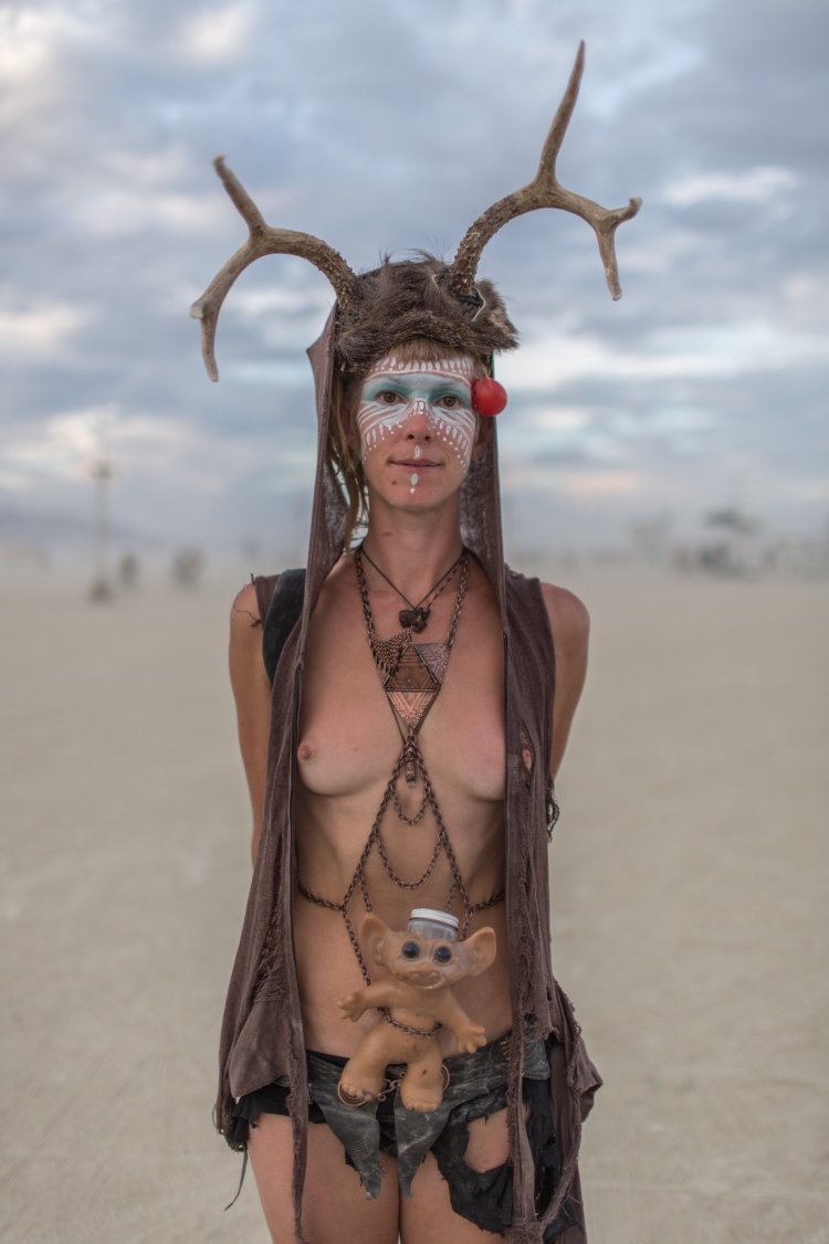Burning Man Festival Naked