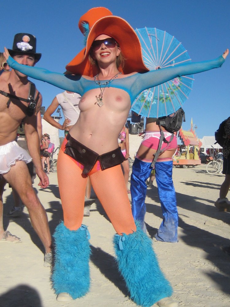 Naked at the Caribbean festival