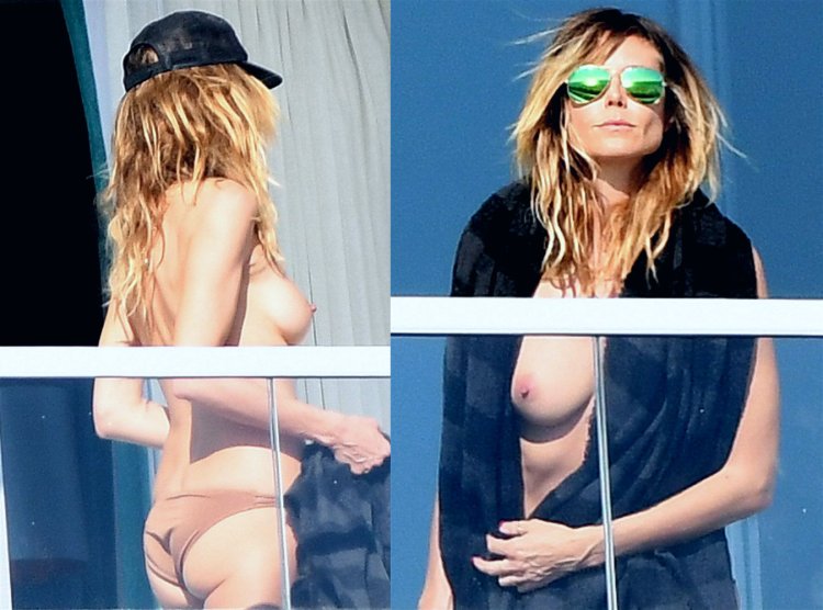Daughter Heidi Klum boobs