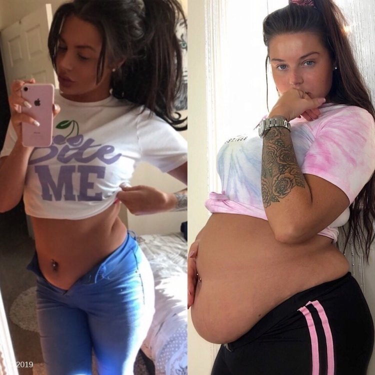 Girls Chubby Belly