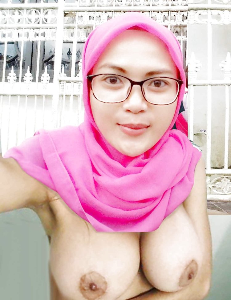 Indonesia boobs hijab amateur