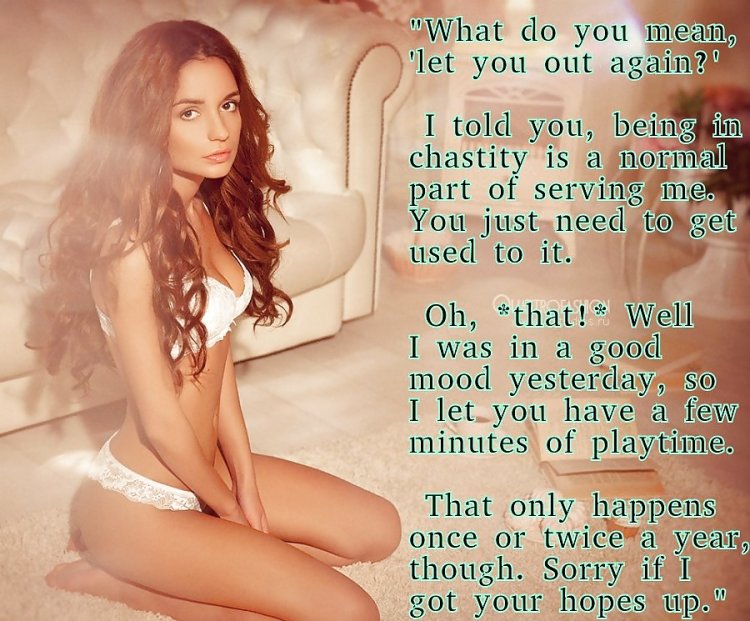 Chastity Captions pictures