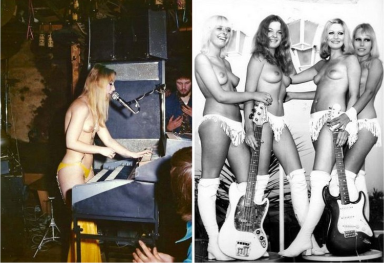 Musical groups with nudity