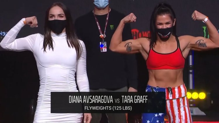 UFC fighter Diana Avsaragova