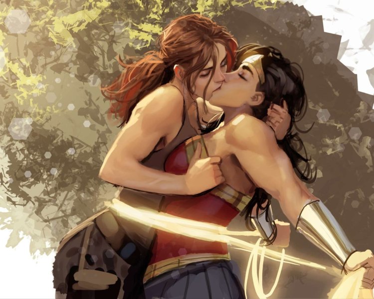 Lara Croft and Miracle Woman