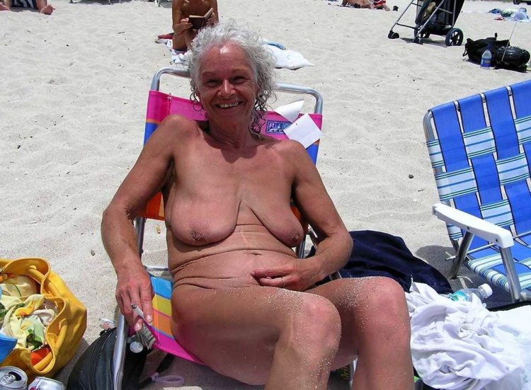 Older women on the beach