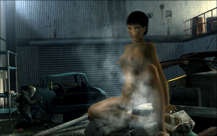 TEAM FORTRESS 2 Roof Woman XXX