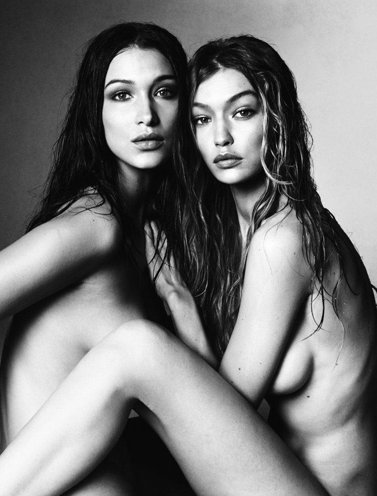 Bella Hadid Topless