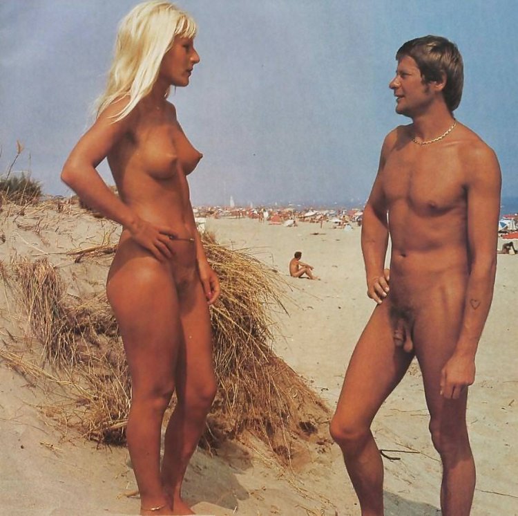 Nudism retro shaved pubis
