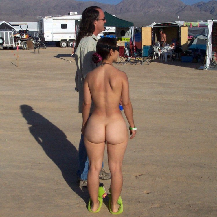 Erotic selfie on the beach