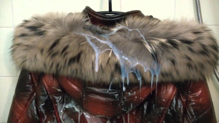 Fetish down jacket