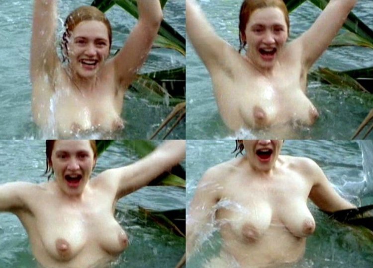 Naked actress Kate Winslet