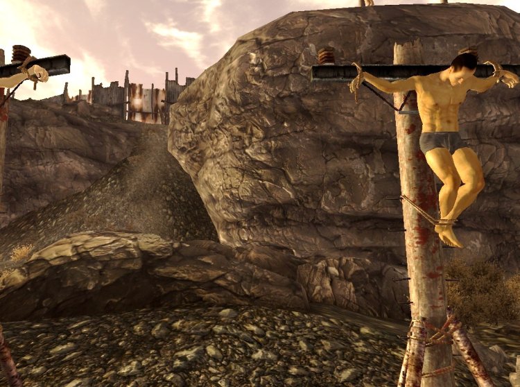Woman Predicament Bondage Crucified