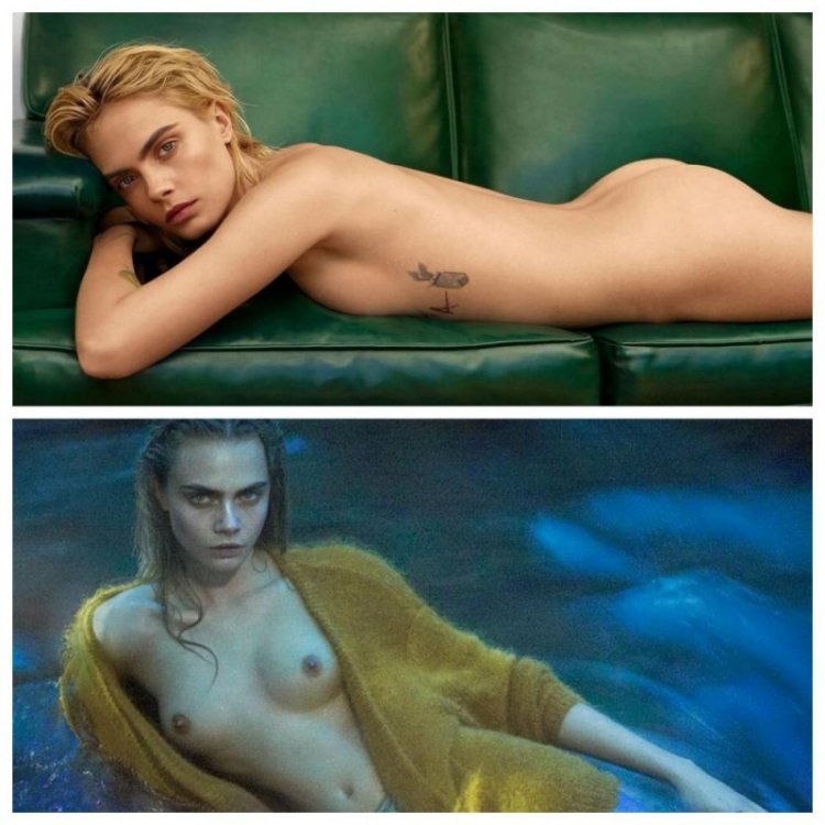 Cara Delevingne Naked Fake