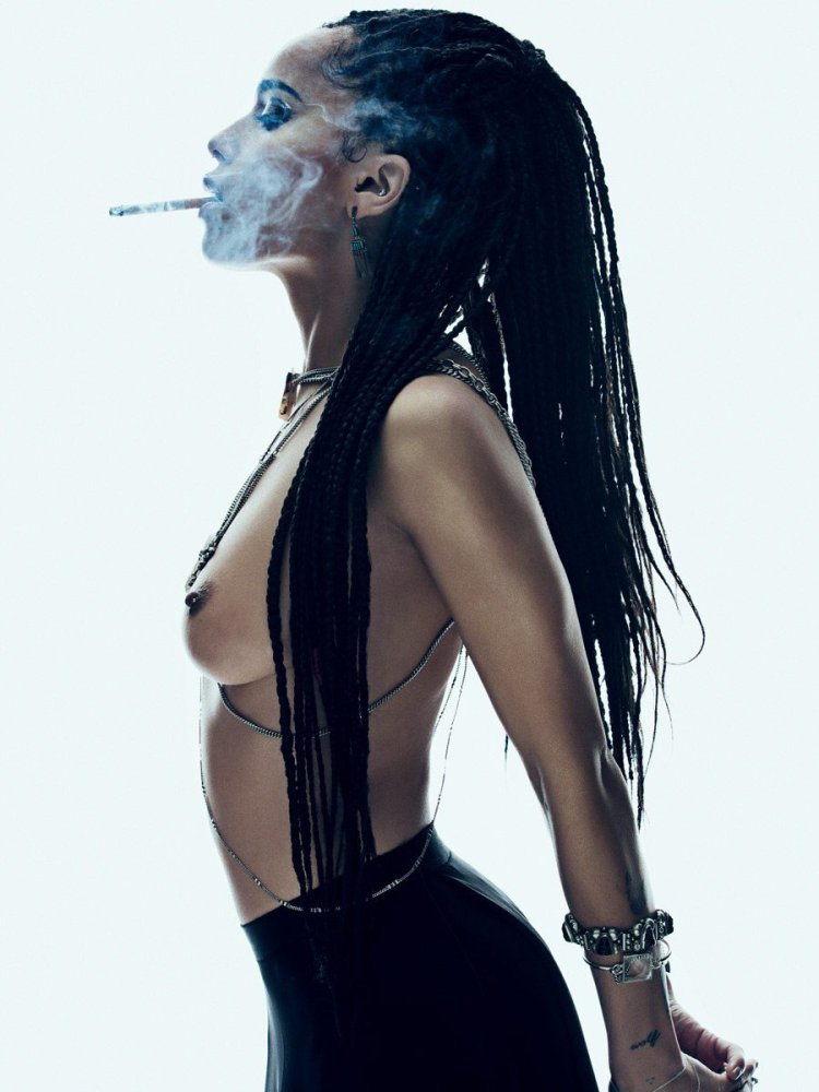 Zoe Kravitz Naked Tits