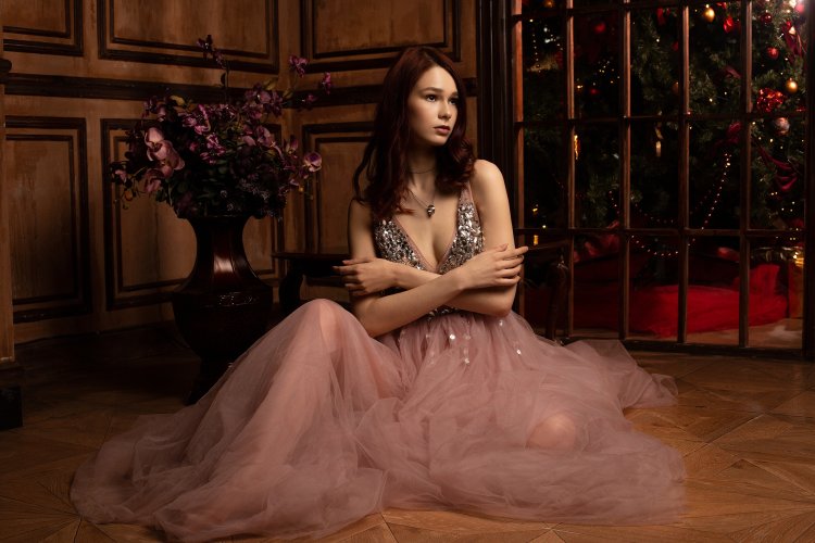 Fashion model Irina Telicheva