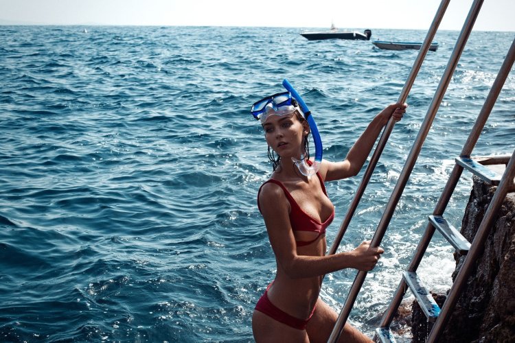 Rachel Cook swimsuit 2020