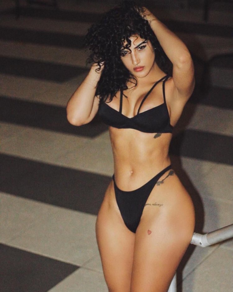 Alissa Sorto in a swimsuit