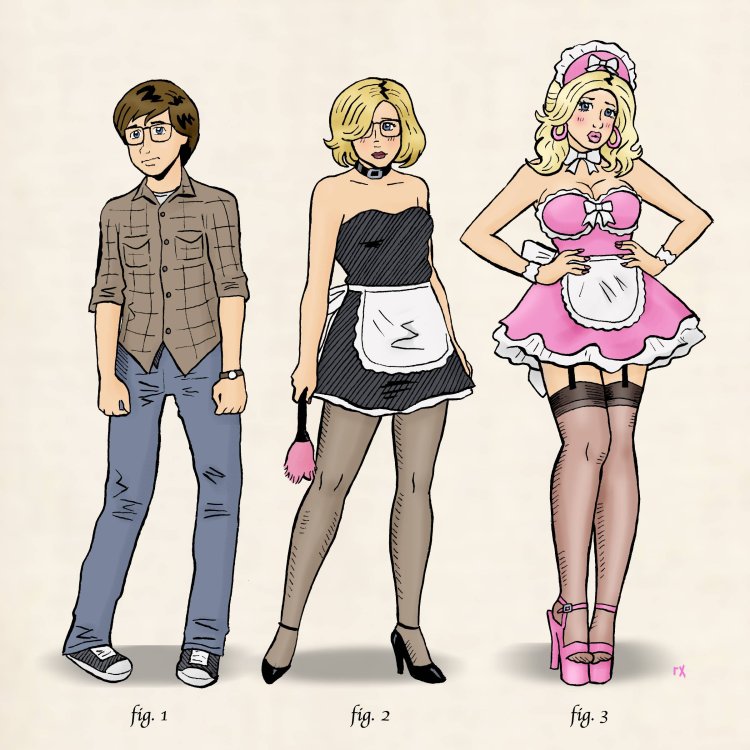 Feminization bra