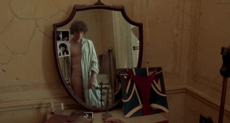 David Tennant without a shirt