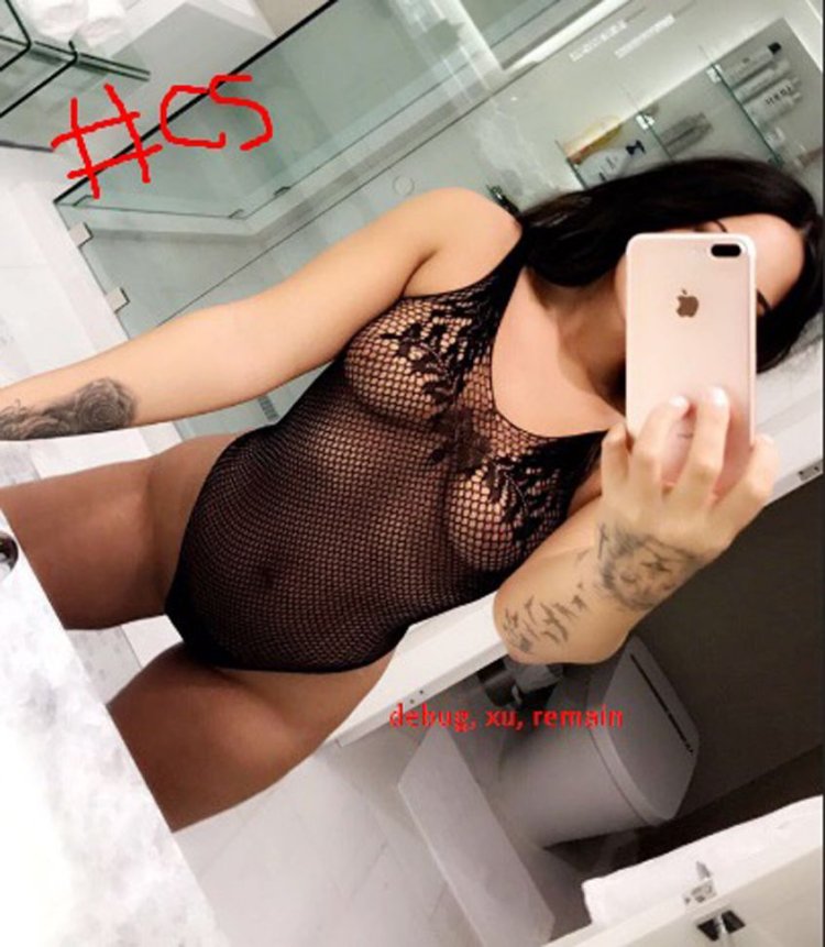 Naked singer Demi Lovato