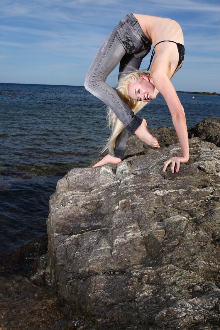 Gymnast Zlata Julia Guntel