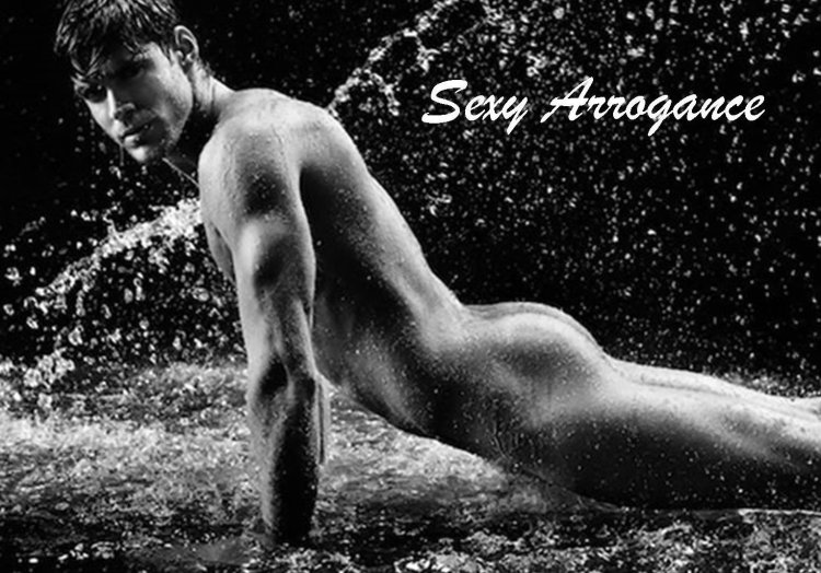 Naked men blackly white