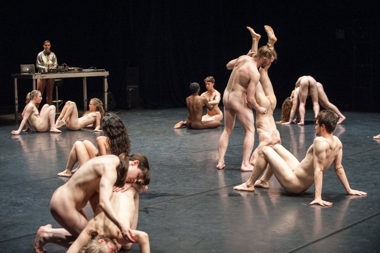 Theatrical productions in the style of nude
