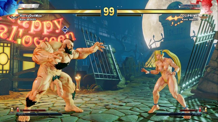 Naked Sonya from Mortal Combat