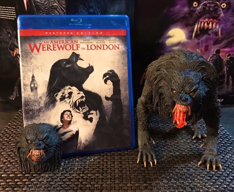 American werewolf in London poster