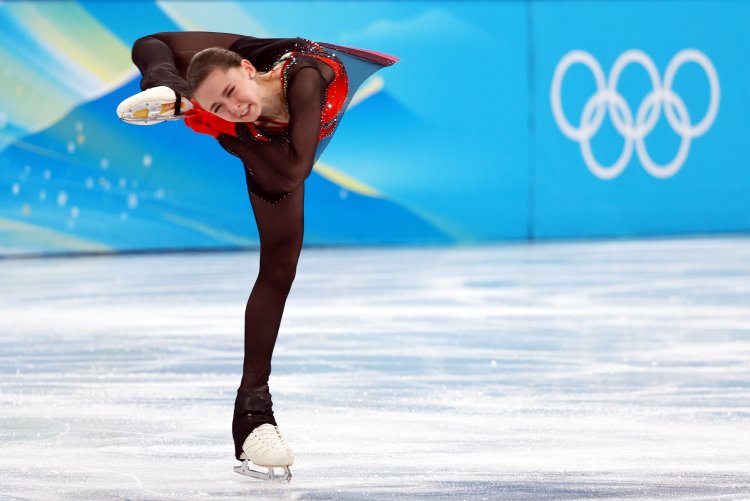 Kamila Valieva jump